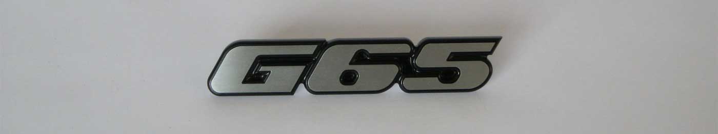 G65 G-Lader Emblem G65 G-Lader Emblem